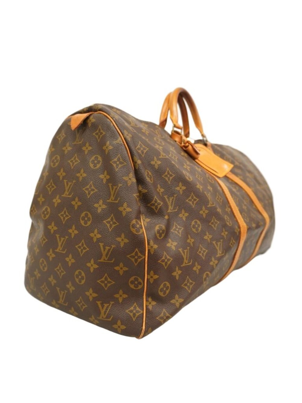 Louis Vuitton Boston Bag Monogram Keepall 60 Brown - Picture 2 of 10